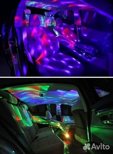 Светодиодный USB мини диско шар