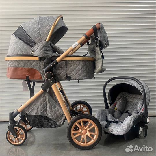 Детская прогулочная коляска Luxmom