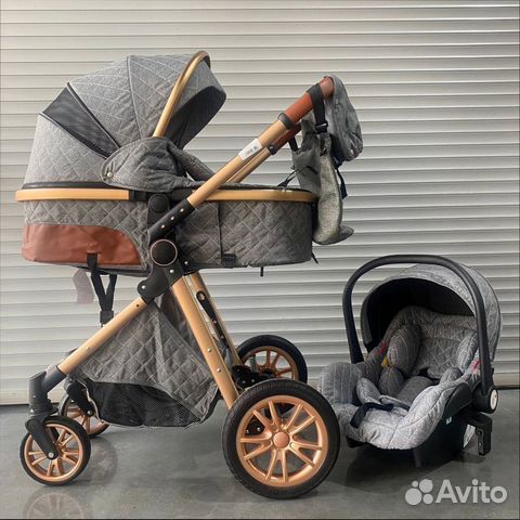 Детская прогулочная коляска Luxmom