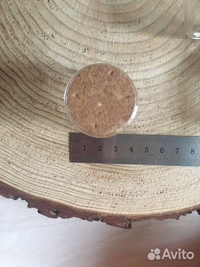 Бутылка стеклянная для декора