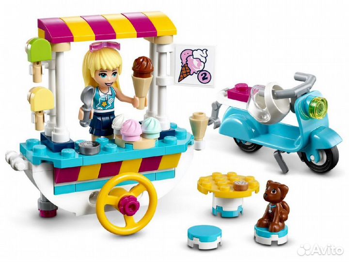 Lego Friends Тележка с мороженым 41389 новый