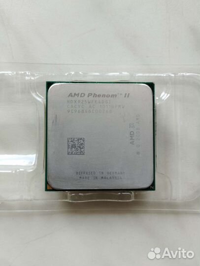 Процессор phenom II AM3