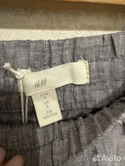 Льняные брюки HM