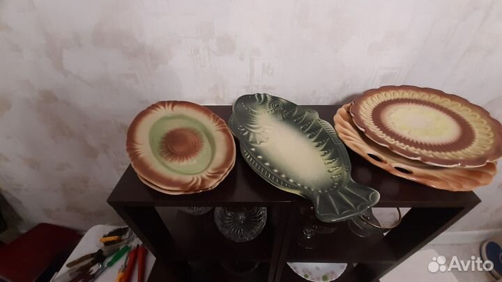 Керамическое блюдо СССР