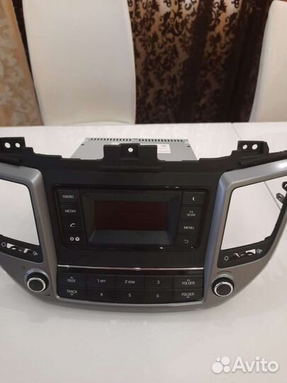 Штатная магнитола хендай туссан корея в отличном с