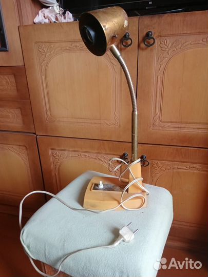 Лампа настольная СССР. Винтаж