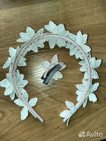 Аксессуары для волос (повязка, ободок, заколка