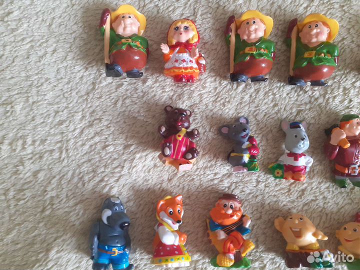 Игрушки Ландрин Теремок Колобок Красная шапочка