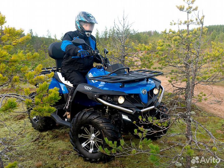 Квадроцикл cfmoto cforce 500HO blue
