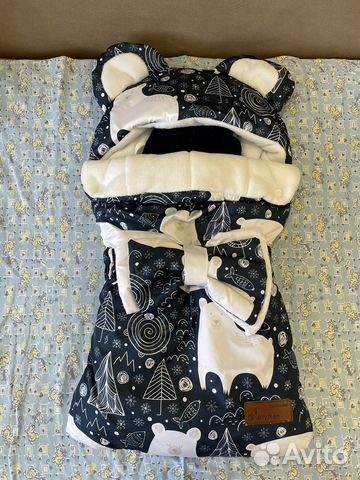 Конверт на выписку для мальчика весна осень