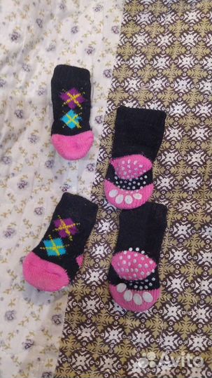 Носки на маленькую собачку бу