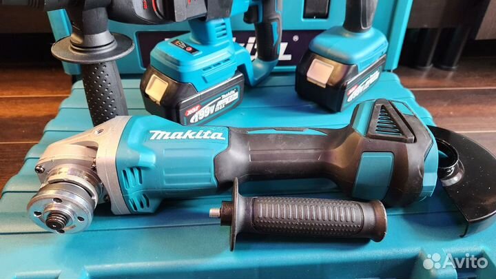 3в1 Перфоратор + Шуруповерт + Болгарка makita