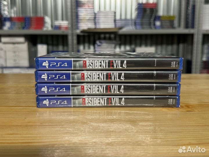 Диск Resident Evil 4 Remake PS4 (новый)