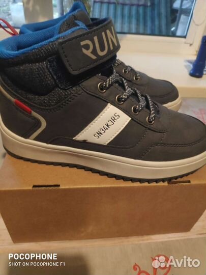 Ботинки детские демисезонные новые