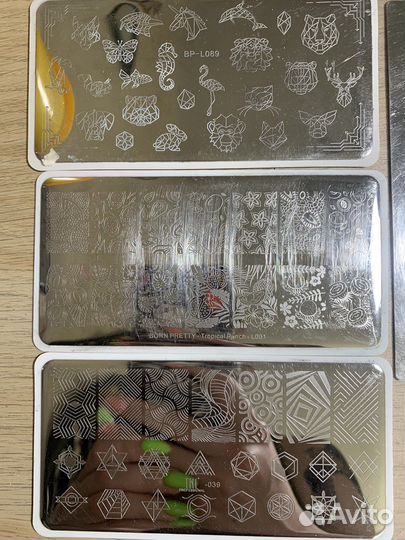 Пластины для стемпинга