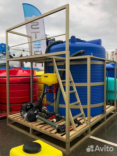 Ёмкость / бочка пластиковая