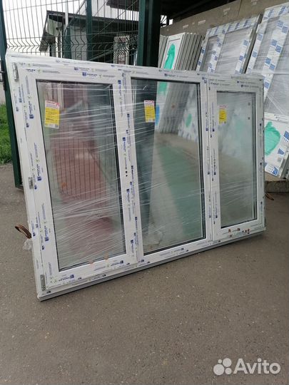 Окна 2000х1400 мм пластиковые