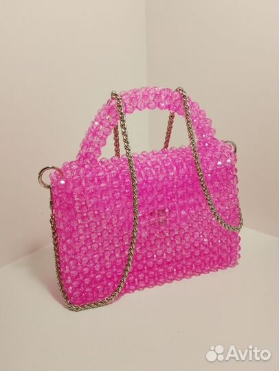 Сумка из бусин ручной работы