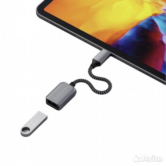 Кабель-адаптер Satechi USB-C - USB 3.0