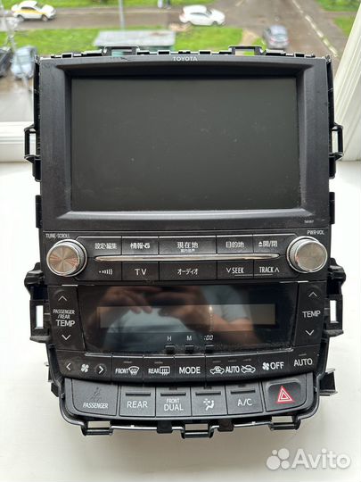 Штатная магнитола Tayota Alphard