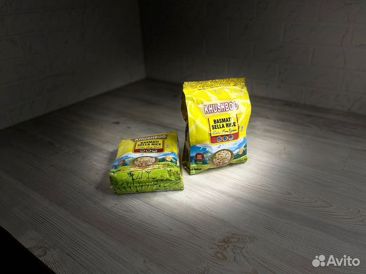Рис басмати 1кг Khushboo длиннозерный 1кг
