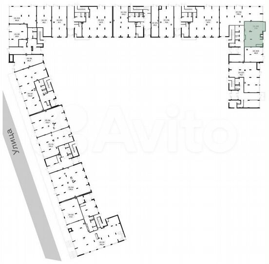 Аренда, торговое помещение, площадь 77.9 кв.м