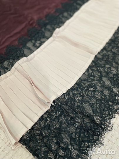 Платье миди в бельевом стиле