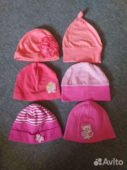 Шапочки на 1-1,5 года