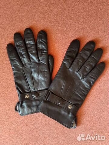 Мужские кожаные перчатки