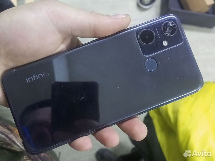 Infinix smart 6 plus на запчасти, дисплей разбит