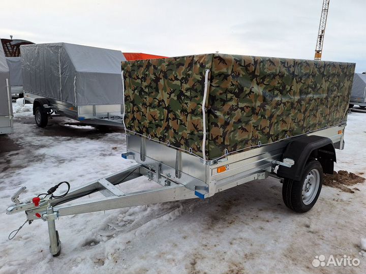 Прицеп оцинкованный 2.7х1.4х1.0 на 15