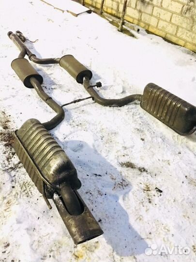 Глушитель Mercedes w220 6.0 long