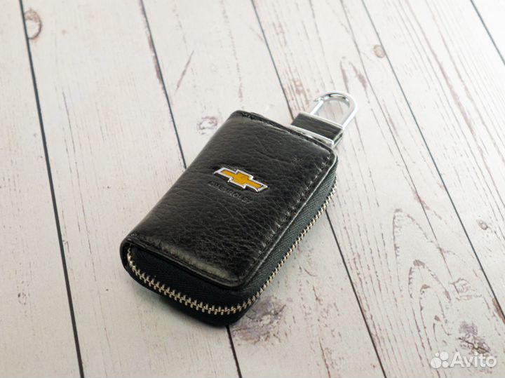 Кожаная ключница Chevrolet