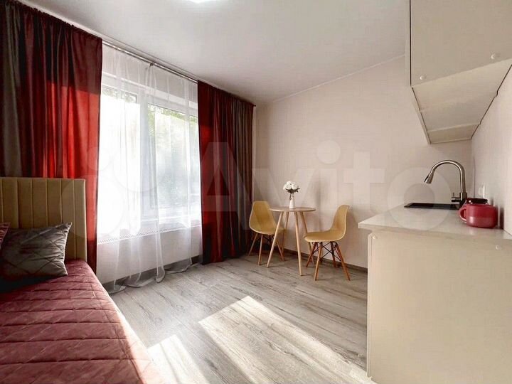 Квартира-студия, 16,4 м², 1/9 эт.