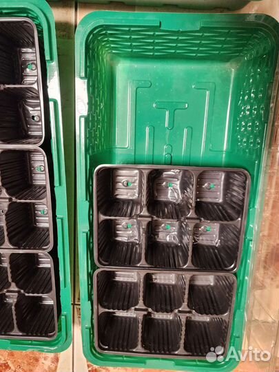 Контейнер для рассады с вкладышами