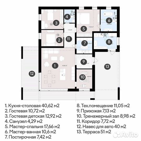 Проектирование современный дом хайтек с террасой