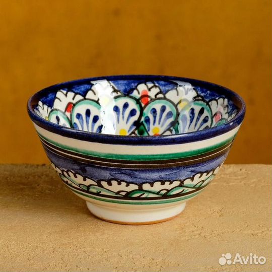 2 шт. Набор пиал Риштанская Керамика 9,5см, 3шт по