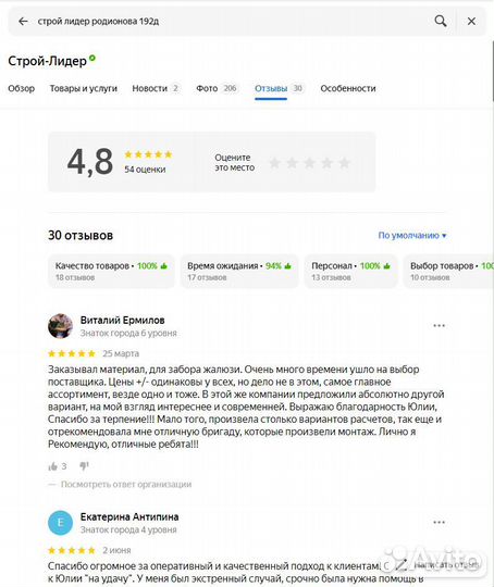 Металлический штакетник