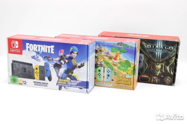 Игровые консоли Nintendo Switch Гарантия