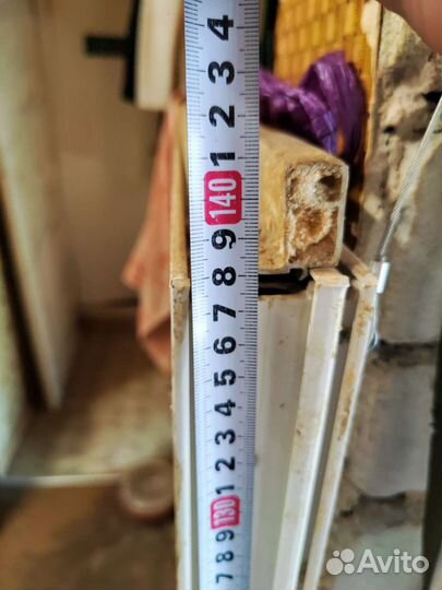 Окна пластиковые бу глухие