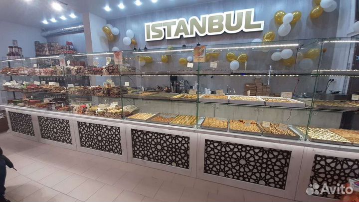 Витрина для пекарни