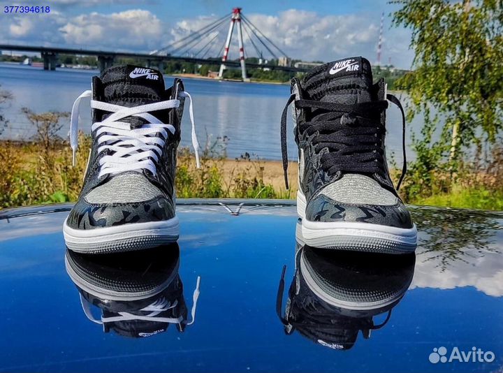 Кроссовки nike air jordan 1 high rebellionaire