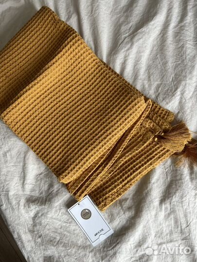 Покрывало H&M home вафельное 100 на 150