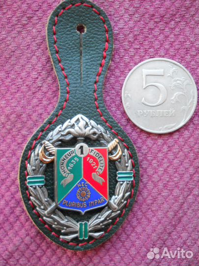 Полковой знак 1 REC (Иностранный Легион)