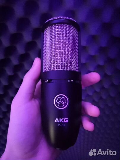 Студийный микрофон akg p220