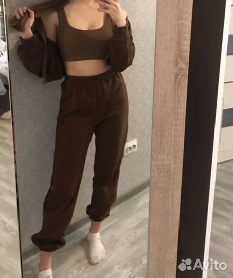 Костюм спортивный тройка женский