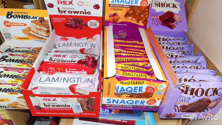 Протеиновые батончики qwikler, snaqer