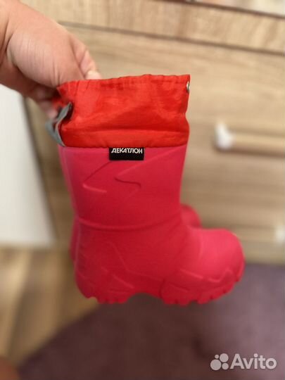 Детские резиновые сапоги 22 размер