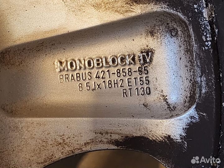 Диск brabus monoblock 4 R18 брабус гелик оригинал