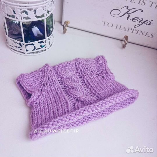 Олененок в свитере ручная работа